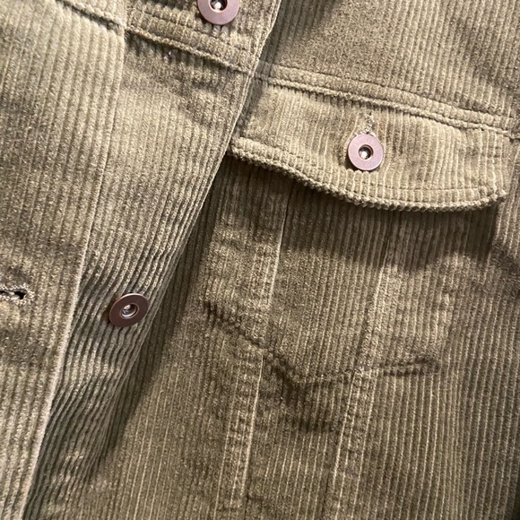 Green corduroy Jacket - Picture 3 of 4